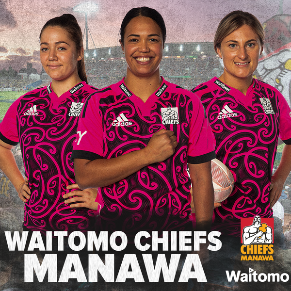 New Gallagher Chiefs jersey designs inspired by region, whānau and